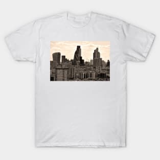 London Skyline Cityscape England T-Shirt